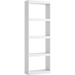 Bibliothèque totem à 5 Niveaux - Étagère en Mélamine - Meuble de Rangement - Style Moderne - pour