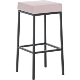 Tabouret de bar Montreal 85 rose Noir
