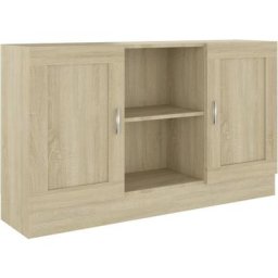 Buffet De Cuisine Contemporain - Buffet bas Commode Chêne sonoma 120x30,5x70 cm Aggloméré