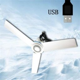 Ventilateur de plafond portable Mini ventilateurs de tente usb Petits ventilateurs Sind puissants