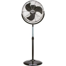 Ventilateur sur pied Mazda Alpilles 120W 3 vitesses D45cm Noir