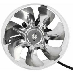 50W 220V 180mm Ventilateur d'Évacuation, Ventilateur D'extraction Silencieux Extracteur d'air Mural