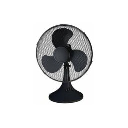 Tecnolux - Ventilateur de table VTL401AB 40W 3 vitesses D40cm Noir