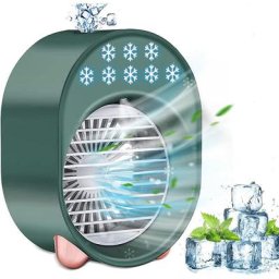 Mini refroidisseur d'air portable, mini climatiseur, humidificateur d'air, ventilateur d'eau 4 en