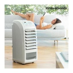 Rafraîchisseur d'air 5 en 1 Innovagoods Modèle Connectivité Débit d'air Puissance Couleur