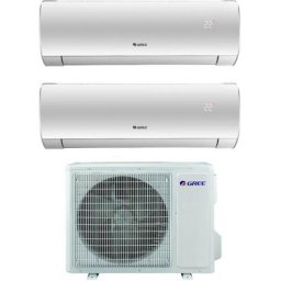 Climatiseur inverter dual split Gree série fairy 9+12 avec gwhd(14)nk6oo r-32 wi-fi intégré