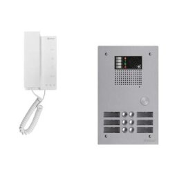 Kit interphone avec 6 combinés Golmar Collectif