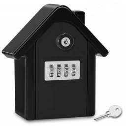Boite a Cle Securisee Mural Boite a Clé avec Code Numérique & Clés d'urgence, Grand Key Safe Box