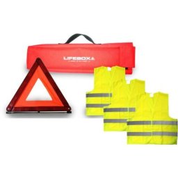 Lifebox - Sécurité automobile Pack auto premium 3 gilets