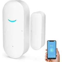 Capteurs de porte et de fenêtre WiFi, alarme intelligente avec notification gratuite APP Control