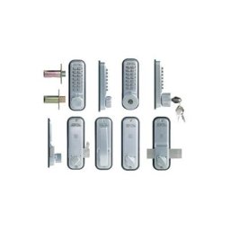 Verrou à code mécanique à larder passage libre à clé unicode 2435 Unitecnic U300.1.270