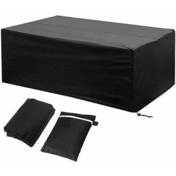 Housse de Protection Mobilier Exterieur 242x162x100cm Etanche Coupe-Vent Poussière Tissu Oxford