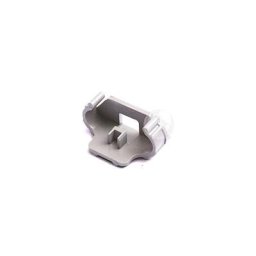 Kit de 2 pièces de Embouts plastique avant (original Beko pour rail de panier de lave-vaisselle,