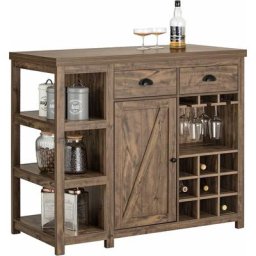 SoBuy SVW20-N îlot Central de Cuisine, Comptoir, Placard de Cuisine, Buffet de Rangement, Armoire