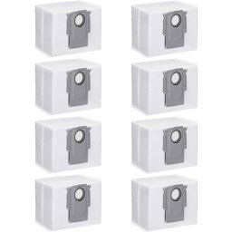 Lot de 8 Sacs à Poussière pour Roborock S7 / S7 MaxV Ultra / Q7+ / Q7 Max+,Roborock S7 Accessoires,