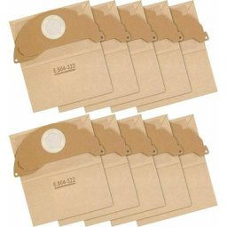 Ontway - WD2 Lot de 10 sacs filtrants en papier pour aspirateur Kärcher WD2 MV2 a 2003/2024/2054
