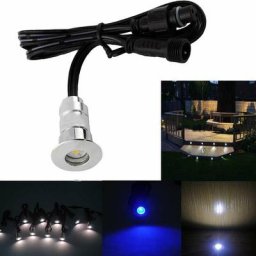 Pack Mini Spots LED Ronds Étanches SP-E02 - Tout Compris Sans Télécommande - Blanc Froid 6000K - 56