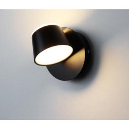 Applique murale led noire liseuse moderne éclairage haut et bas applique murale intérieure rotative