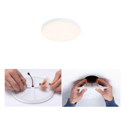 Paulmann - p enc Veluna VariFit Edge 90mm 3000K grd 6W blanc 230V