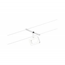 Paulmann - Corduo Wire System cc Frame 4,8W blc dép /Chrome 230V/12V cc Synthétique 3000K