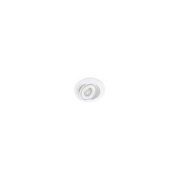 Asled - Spot encastré orientable led Swing blanc ctc - 7W - 2700K/3000K/4000K - SWI7WCTC