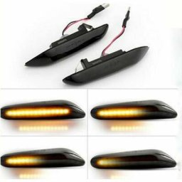 GP - Led Dynamique Clignotant Côté Marqueur Séquentiel Clignotant Lampe Pour Bmw E46 E36 E60 E61