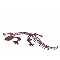 Lampe d'extérieur marron applique murale Gecko lampe solaire, led statique à la maison applique