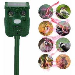 Dtecteur De Mouvement Ultrasonique nergie Solaire Et Rpulsif Pour Animaux Lumire