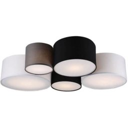 Trio Lighting - Plafonnier Hotel Multicouleur 5x42W E27 - Blanc