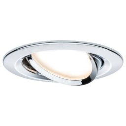 Kit enc Premium Coin Slim grad rond orien LED 1x6W 2700K 230V 51mm Chr/Alu
