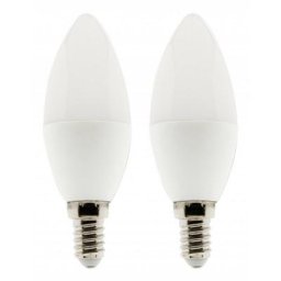 Ampoules Flamme 5W E14 360 Lumens 2700K Blister De 2 455059 Elexity