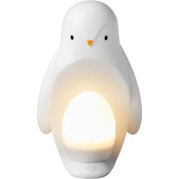 Veilleuse Pingouin nomade,uf portatif, silicone doux, veilleuse aide au sommeil