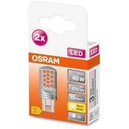 Led cee: a++ (a++ - e) Osram LEDPIN40 cl 4,2W/827 230V G9 6X2 Osram 4058075449893 G9 n/a Puissance: