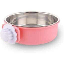 Gamelle et écuelle pour chien Caisse Chien Bol Amovible en Acier Inoxydable Gamelle à Suspendre