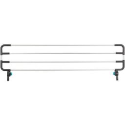 Trixie - Extension de hauteur pour grille arrière de voiture universelle Argent