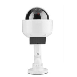 YB - Caméra solaire simulée, caméra de sécurité solaire en forme de dôme simulé pour l'intérieur et
