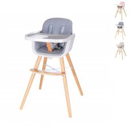 GUOYIHUA® Chaise Haute Bébé Convertible 3 en 1 avec Hauteur Réglable, Chaise de Repos Bébé