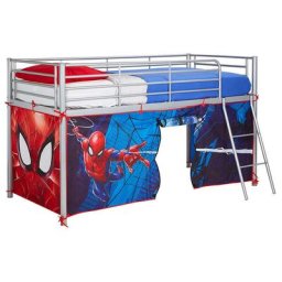 Kit en tissu Spider-Man de Marvel pour décorer un lit surélevé