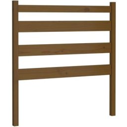 Vidaxl - Tête de lit Marron miel 96x4x100 cm Bois massif de pin marron miel