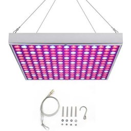 15W Lampe Horticole led Croissance Floraison à 225 LED,Lampe pour Plante Spectre Complet,Grow Light