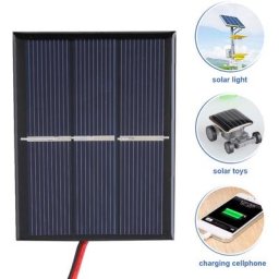 YB - 2 pièces 0.65W 1.5V Mini panneau solaire Portable bricolage Module d'alimentation chargeur de