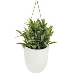 Atmosphera - Plante artificielle à suspendre - pot en céramique - H20 cm créateur d'intérieur