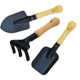 Zmleve - Manche En Bois Pour Enfants Pelle En Fer Creuser En Plein Air Petits Jouets De Plantation