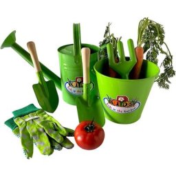 Prêt À Jardiner - Kit jardin Petits outils pour enfants. Vert. Marque : . Réf. : L4-0001 - Vert