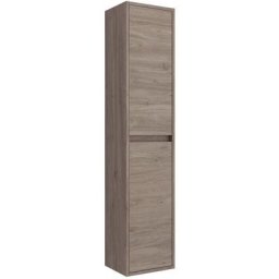 Colonne de bain suspendu moderne en bois chêne eternity Roble foncé