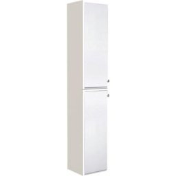 Colonne à poser matro - L35cm - Blanc - pvc brillant - Livré en kit - Blanc