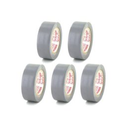 Lot de 5 rubans adhésifs électriques Scapa pvc - Gris - 15mm - 2702G-15 - Gris