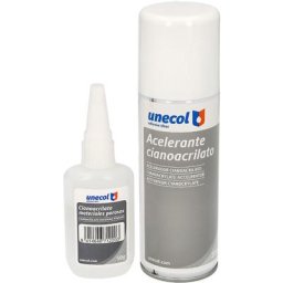 EDM - Kit accélérant+cyan m.poros, flacon.50 g+aeros.200ml a7156 unecol