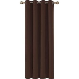 Deconovo - Rideaux Occultants Isolant Thermique, Design Moderne à Oeillets, 1Pièces, Grande Taille,