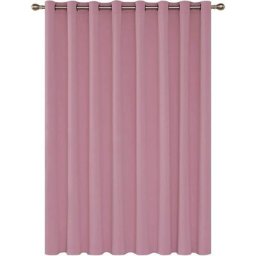 Deconovo Rideaux Occultants Isolant Thermique, Design Moderne à Oeillets, 1Pièces, Grande Taille,